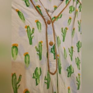Modcloth Cavtus Sleeveless Shirt XL